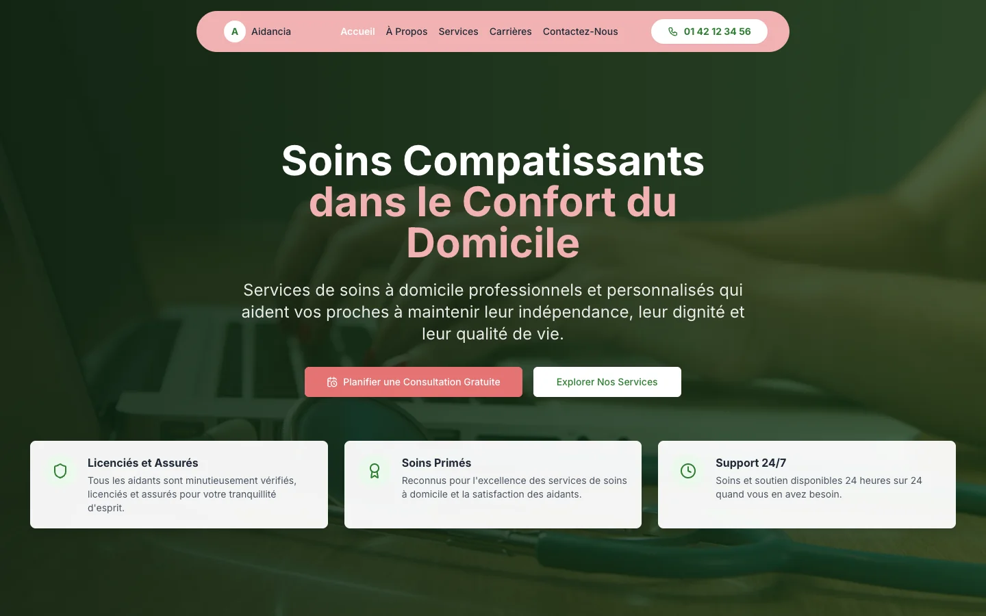 Aidancia - Agence de Soins à Domicile preview