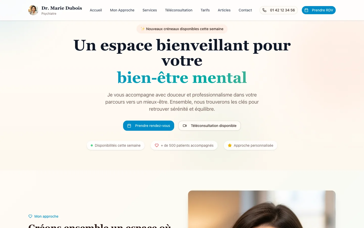 Esprit & Bien-être - Cabinet de Psychiatrie preview